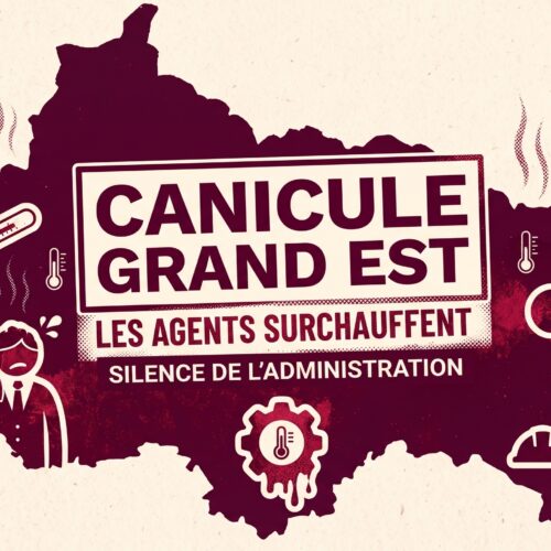 Canicule à la Région Grand Est : l’Exécutif brasse de l’air, les agents surchauffe !