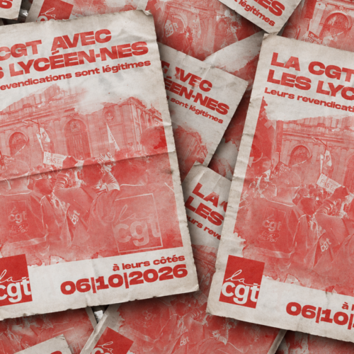 La CGT aux côtés des lycéen·nes, étudiant·es et agent·es de la Région Grand Est !
